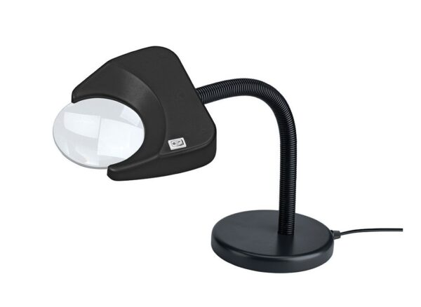 Schweizer-LED Illuminated table top magnifier